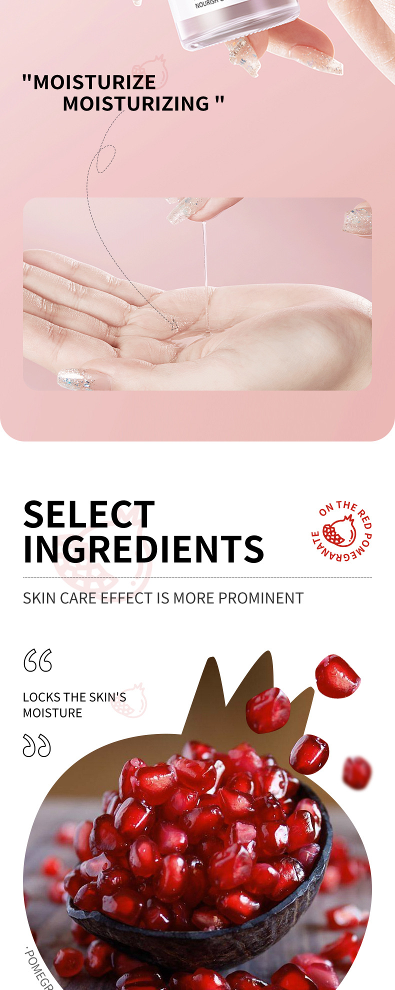 originale All British liquido SADOER melograno fresco e bella essenza per la pelle che idrata e restringe i pori_voghion.com