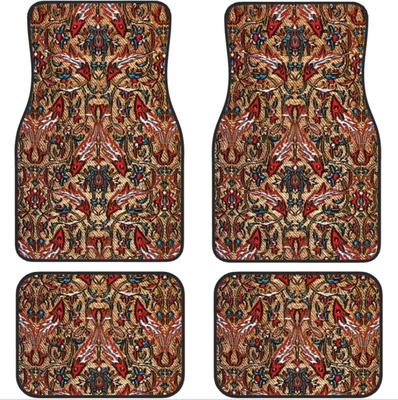 Avtomobil döşəmə paspasları – Mat Carpet Four-piece Dirty - new-car-mats-60-3344cm-two-pieces