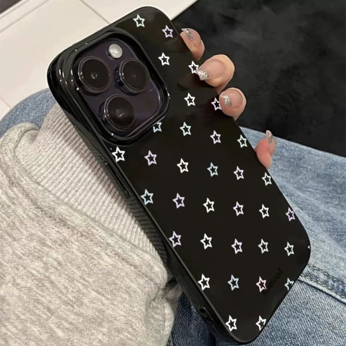Apple, iPhone13, совместимый чехол для телефона, черный iPhone15 Pro, 16promax