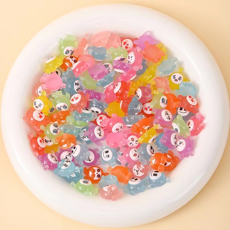 夜光の子供の樹脂の部品は親子のdiyの子供のミニのアイデアを卸売りします。|undefined