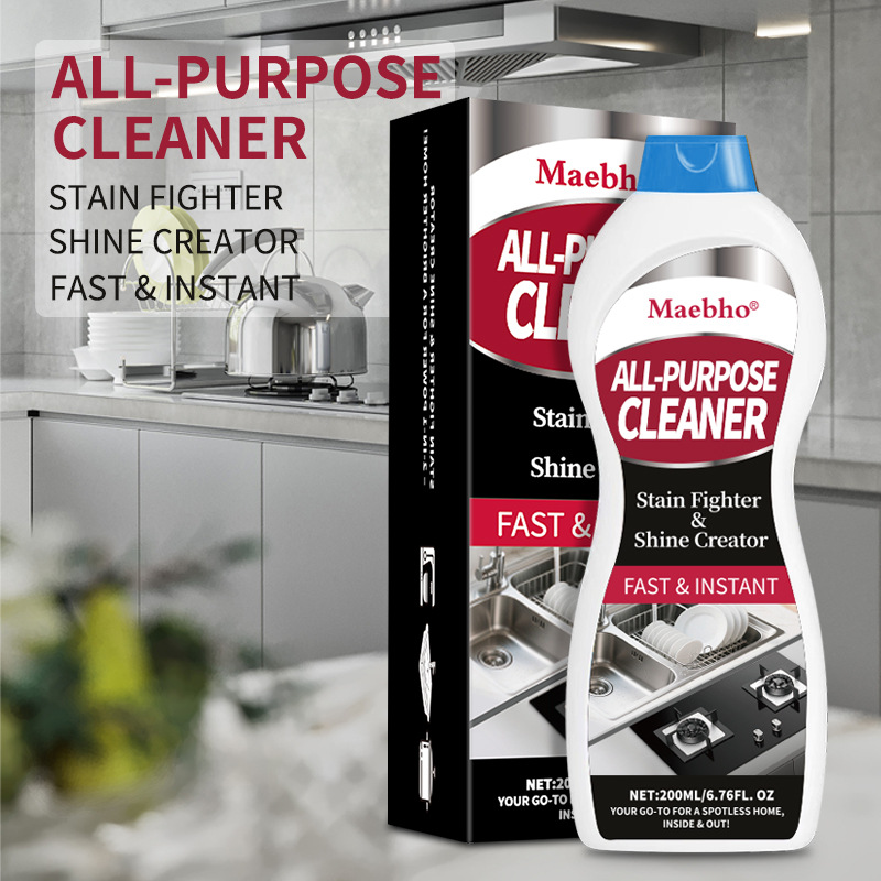 Cross-Border Multi-Functional Cleaning Milk, Decontamination, Oil Removal, Efficient Scale Removal, Bathroom, Toilet and Kitchen Multi-Functional Cleaner