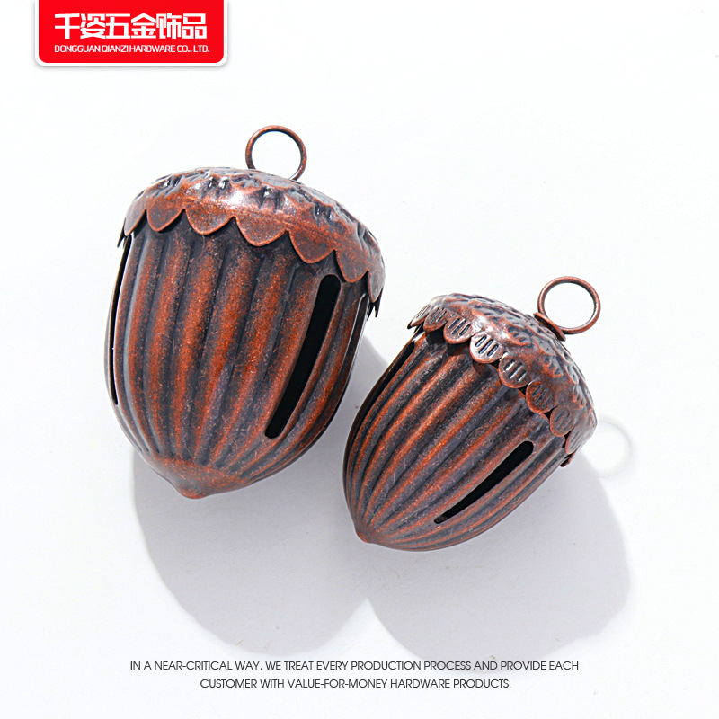 古铜色橡木果铃铛23