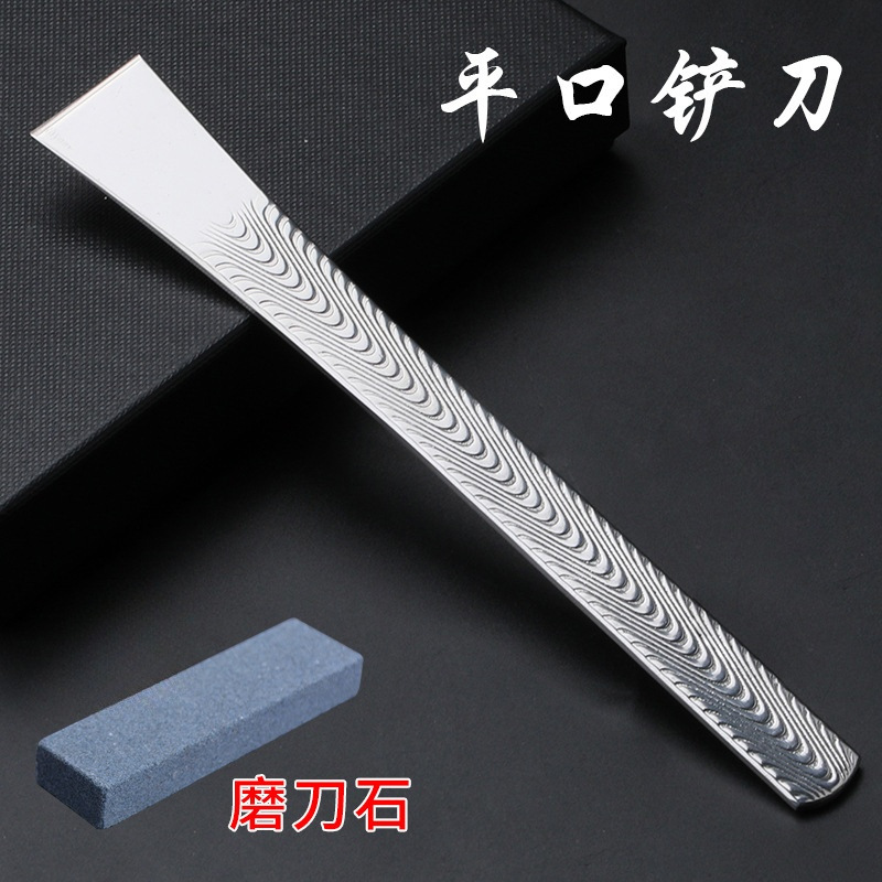 Cuchillo inclinado herramientas de pinza de uñas grises cuchillo de pedicura profesional cuchillo de excavación cuchillo de ojo de gallina para recoger la zanja de uñas conjunto de uña incrustada una sola pieza