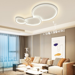 吸頂燈大廳高級感客廳燈全光譜現代簡約大氣led臥室中山燈具套餐