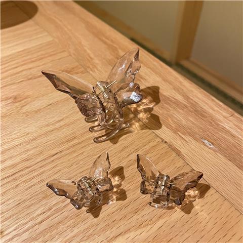 Fashion Butterfly Plastic Plating Hair Claws 1 Piece display picture 6