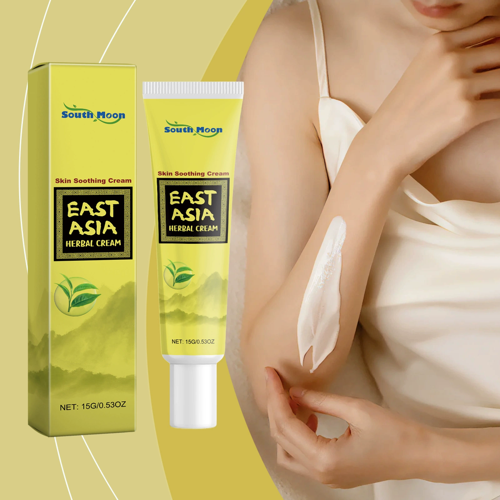 SOUTH MOON Травяной увлажняющий крем для кожи, дискомфорт кожи, увлажняющий крем для ухода за сухой кожей, крем для ухода за кожей