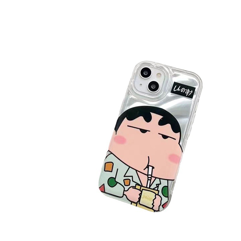 アニメクリエイティブサングラスアニメアップル16小新携帯ケース全カバーiphone12KT猫スタンド保護カバー|undefined