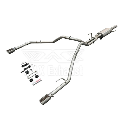 Car Exhaust System Modification Suitable for 2015-2022 Ford Raptor F150 Stainless Steel Exhaust Pipes (Exhaust pipe) - exhaust-pipe