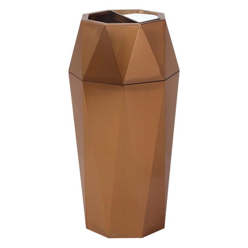 Basero comercial de acero inoxidable creativo Cenicero vestíbulo del hotel Club ascensor pasillo de entrada Cenicero