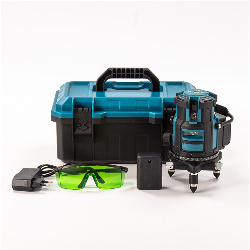 5 líneas de nivel de luz verde 2 líneas de 3 líneas de nivel láser infrarrojo al aire libre de alta precisión máquina de nivelación automática