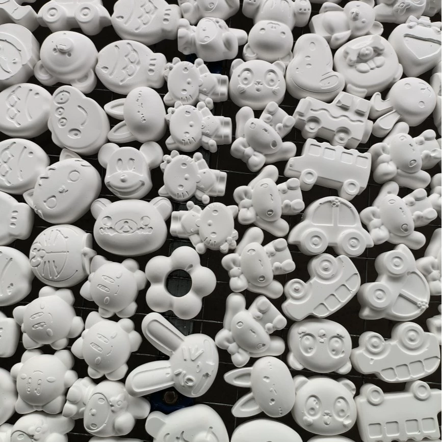 Гипсовая кукла для детей граффити рисование игрушки DIY граффити мультфильм кукла рисование игрушки мультфильм узор игрушки