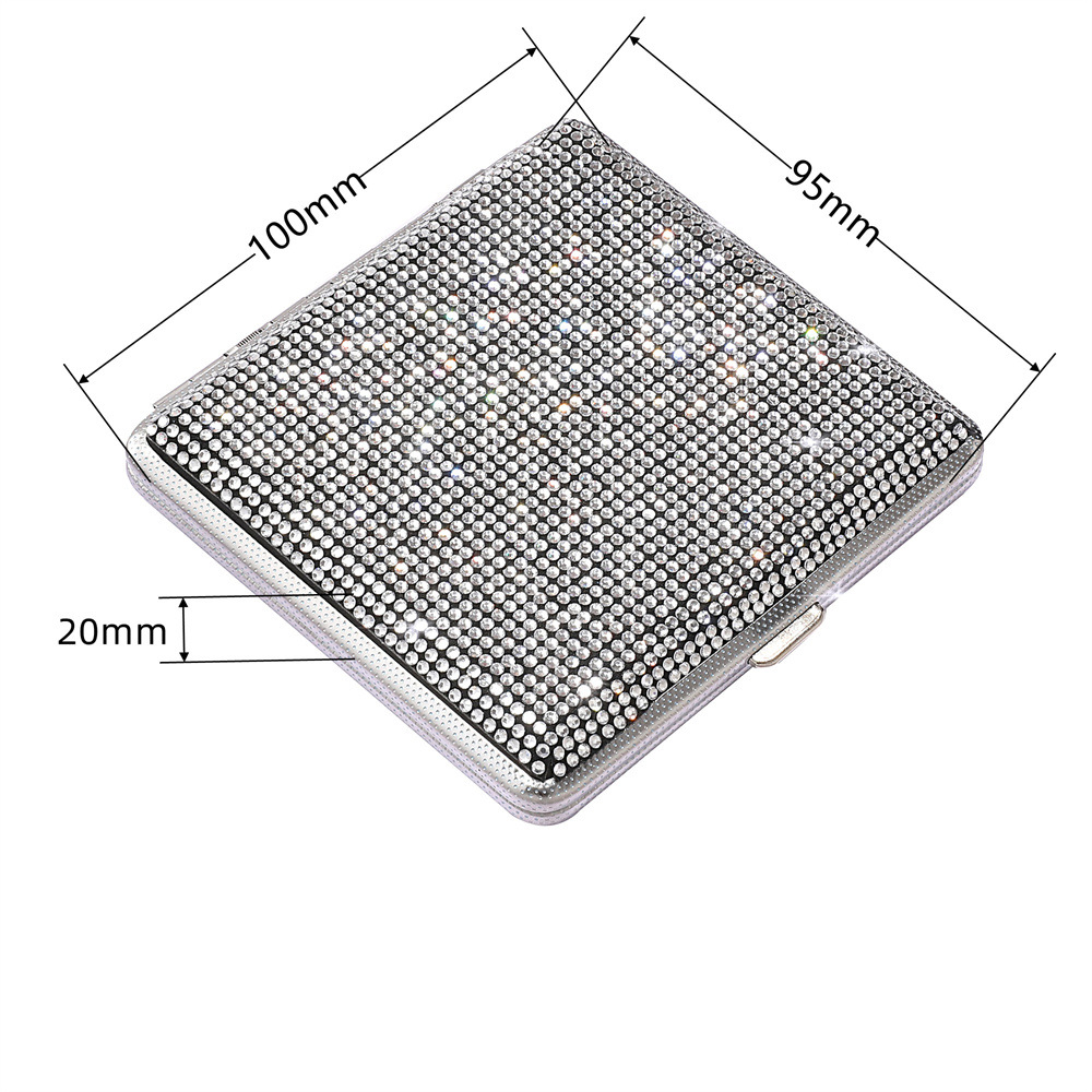 (Cross-border trading), metal cigarette case, windproof creative handheld storage box, 20 pieces 2