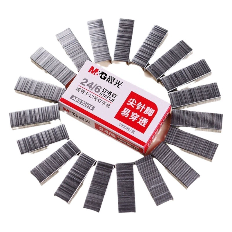 Утренний свет скоб 92616 Универсальный 24/6 степлер гвоздь 12 степлер из нержавеющей стали степлит оптом