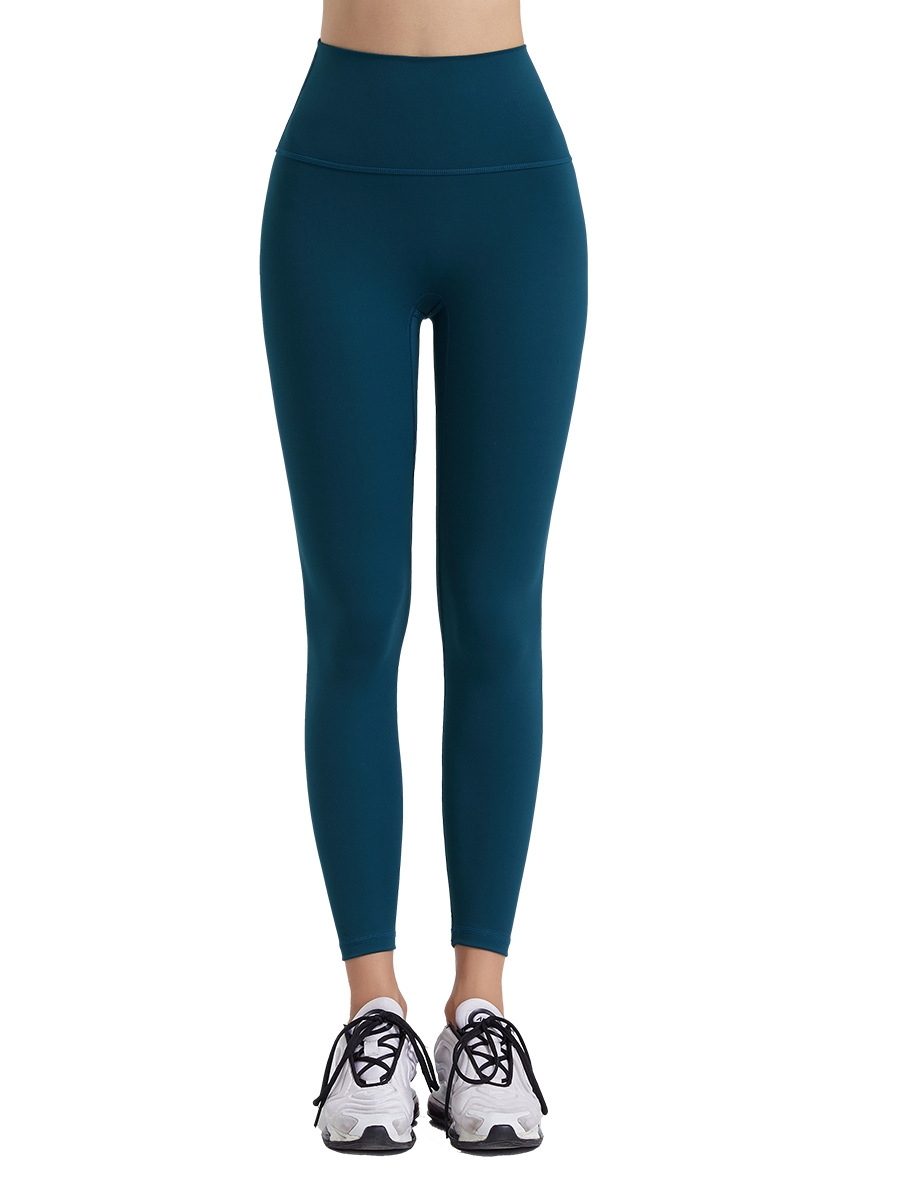 Pantalones deportivos Lulu para mujer, de cintura alta, sin costuras, levanta glúteos, para yoga, control de abdomen, secado rápido, ajustados, para correr, otoño e invierno