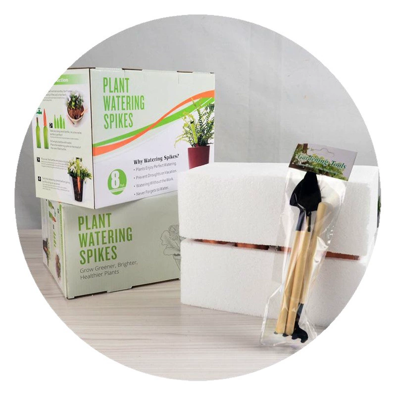 8 шт. Устройство для полива капельного орошения садовые инструменты для орошения керамическая красная глина ленивый человек автоматическая машина для просачивания воды для полива