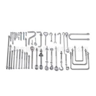 Factory Direct Sales Hot-Dip Galvanized Bolts, Hoop, Electrical Fittings Accessories