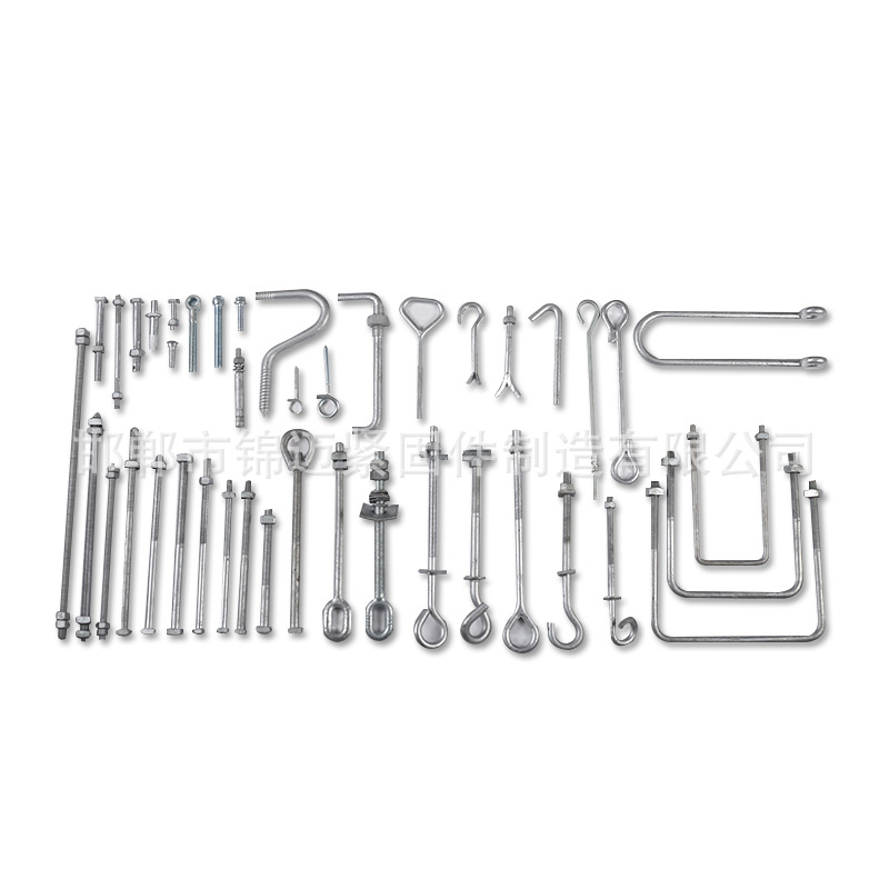 热浸镀锌线路锻造配件铁附件电力金具防腐拉线转角抗腐镀层专用