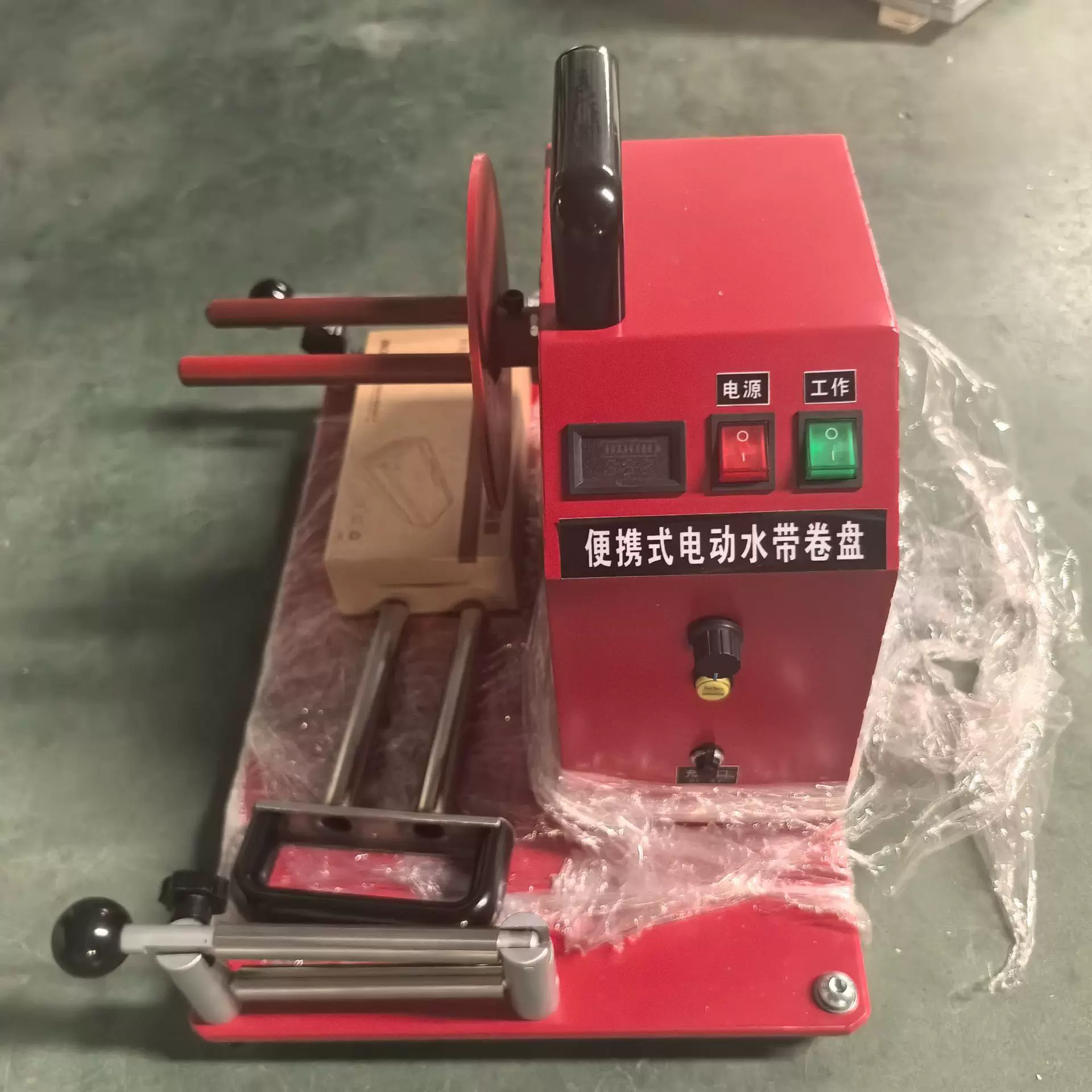 消防救火水带整理器不锈钢快速移动水带卷盘手摇卷盘器设备