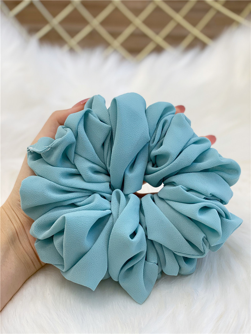 Fashion Solid Color Cloth Handmade Hair Tie 1 Piece display picture 25