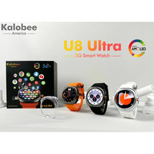 U8 Ultra智能手表心率血氧血压睡眠监测4G全网通GPS蓝牙视频通话
