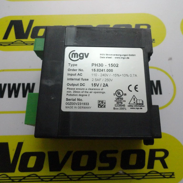 MGV Power supply PH30-1502