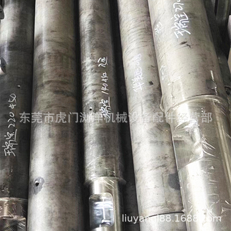 长春注塑混色 色粉色母料注塑机混色螺杆炮筒机筒料管组生产厂家