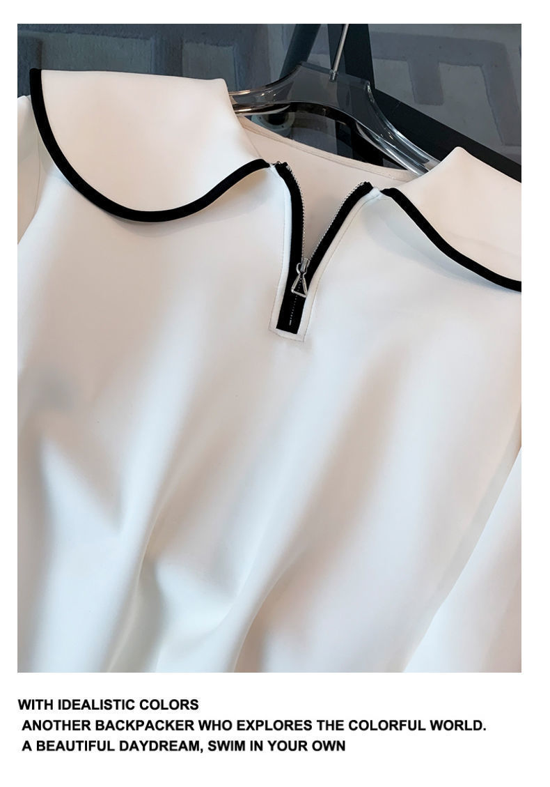 ActiveGo Plus Size High-End Fashion Set For Women 2025 Autumn Winter Loose Stylish Streetwear Sweatshirt And Sweatpants Sports_desvips.com