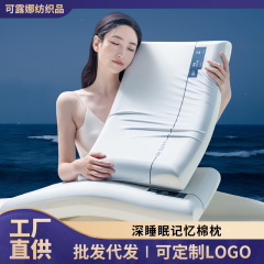 ある種の取り外し可能なダブルコア深睡眠pro保護首枕民宿ホテルの記憶綿スローバック枕カバー