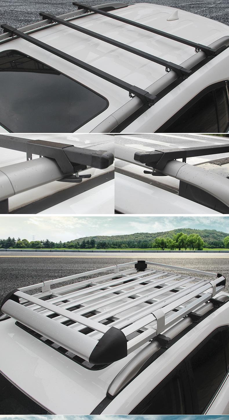 Car roof rack suv universal car travel frame rack special luggage frame basket roof rack modification only