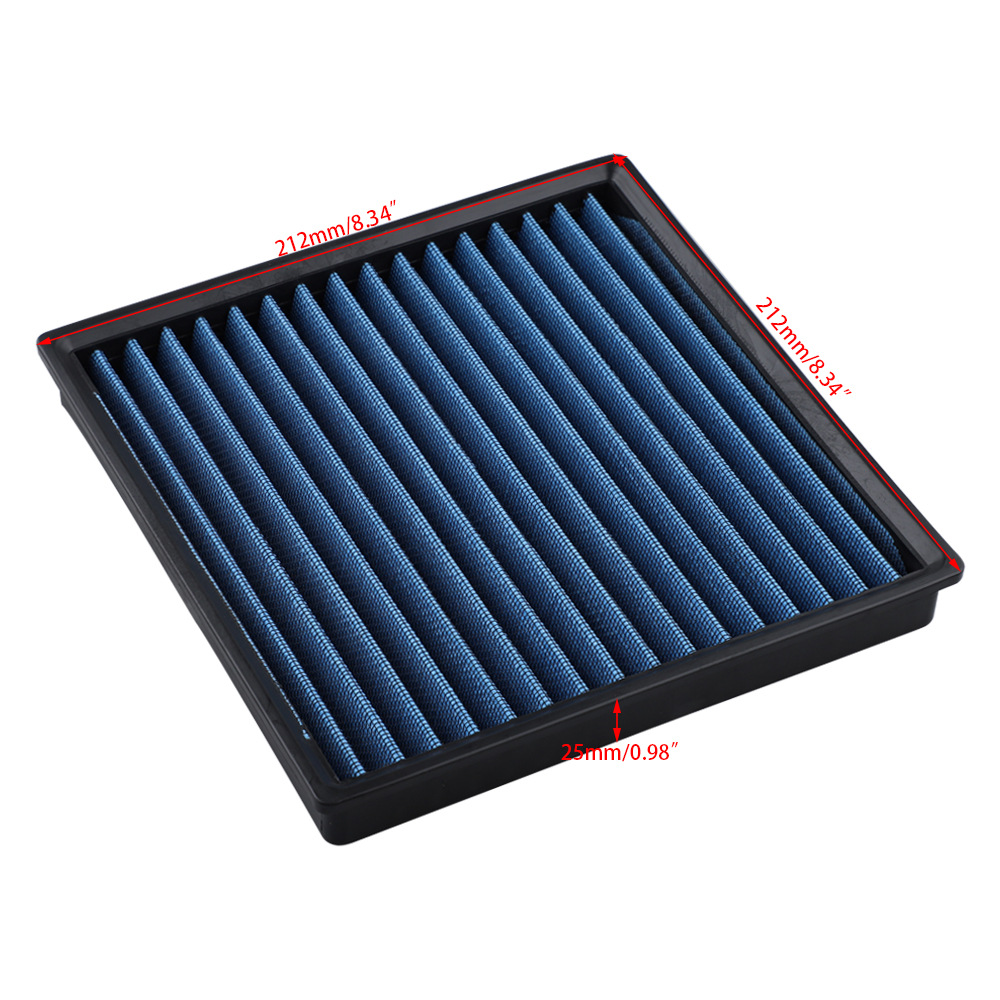 High-flow air filter increases air intake, suitable for Lada, washable, specialized for circulation air intake filter element