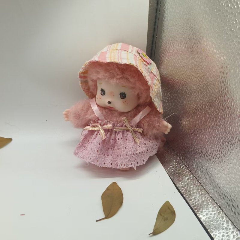 モンキキ15cmキュートな可愛いグッズペンダント子供用人形女神ギフト赤ずきんちゃんギフトビニール製ぬいぐるみ|undefined
