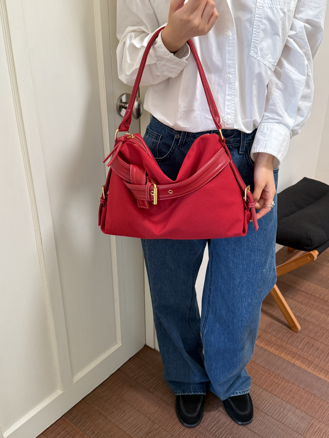 Bolso de mujer transfronterizo retrógrado diseño de personalidad bolso de tote Henggeng nuevo bolso de brazo de viaje diario bolso de hombro