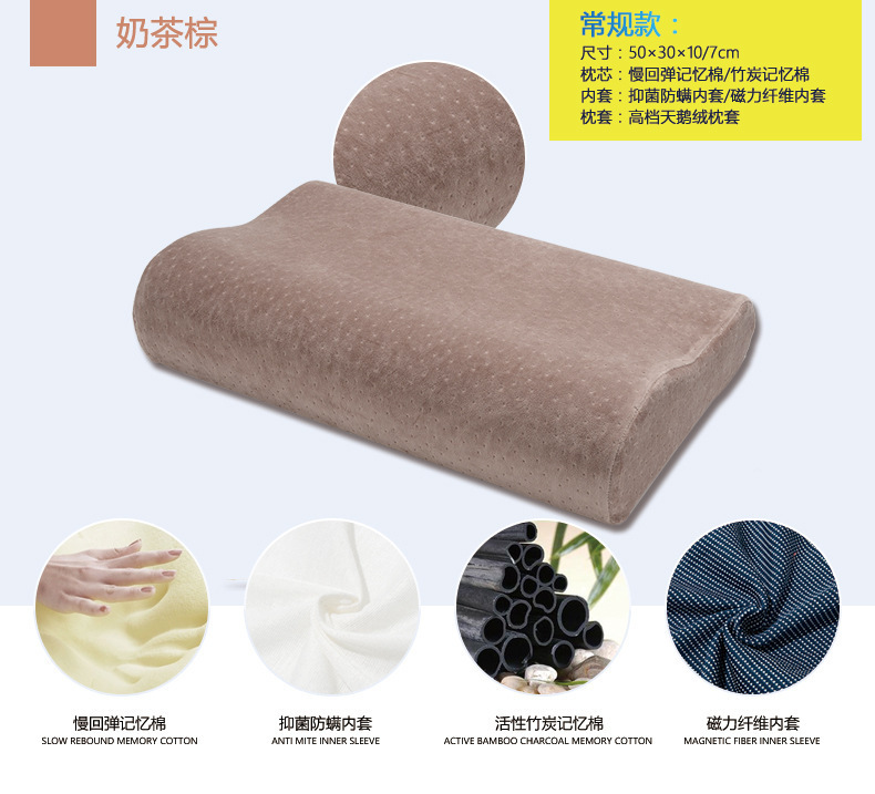 記憶棉枕頭枕芯 可定制枕芯單人舒適枕芯 廠家