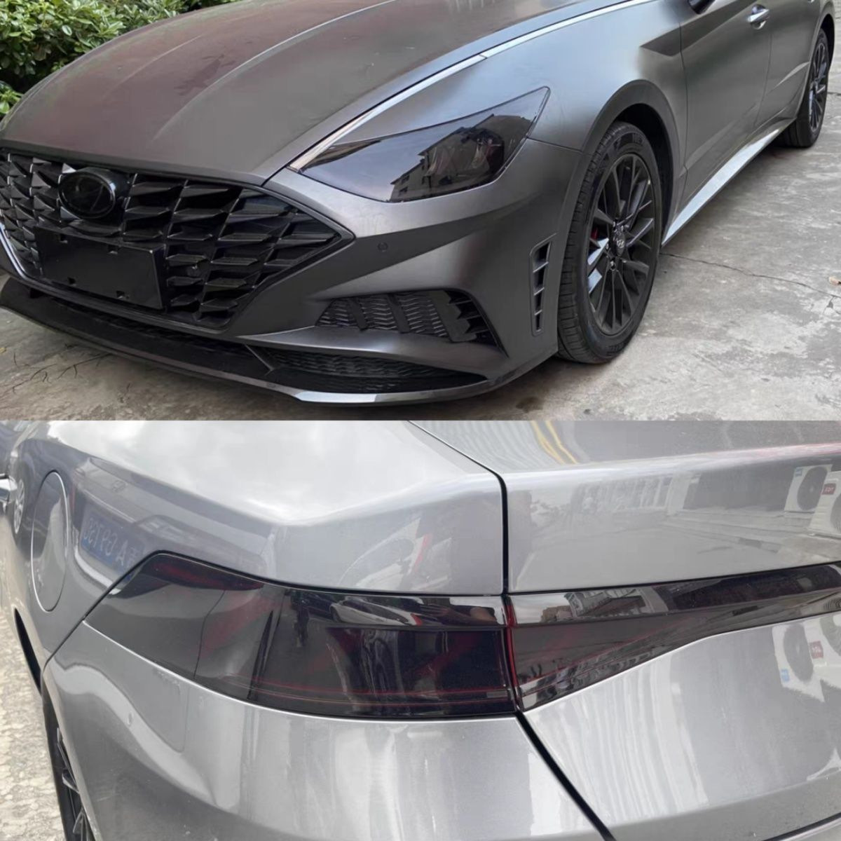 Foreign Trade Automotive Tpu Light Film Self-Healing Protection Anti-Scratch Car Headlight Color-Changing Film Tail Light Film Translucent Blackening