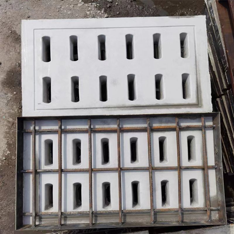 安徽芜湖排水沟盖板水泥塑料预制边沟下水道水泥板模型电缆阴井盖