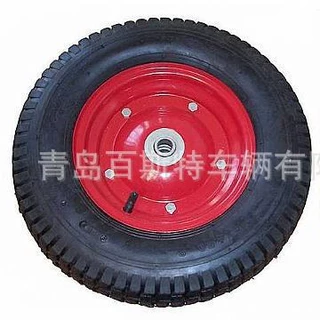 手推推车 工具车 橡胶轮子 400-8 载荷大