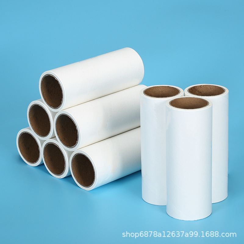 10cm sticky paper cleaning paper tearable replacement paper core sticky paper oblique tear length can be ordered printing sticky paper