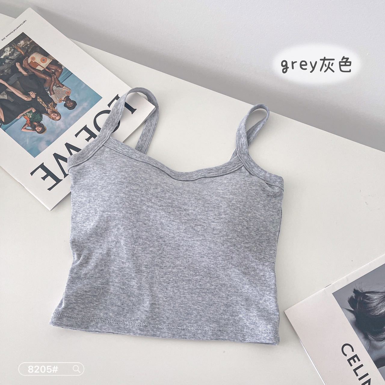 Belleza espalda camisola desgaste interior de las mujeres anti-Exposición con almohadilla en el pecho fijo integrado Copa envuelto pecho todo partido bottoming chaleco