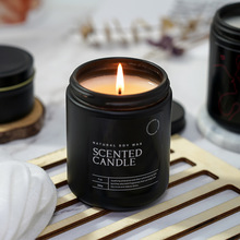 源头工厂大容量大豆蜡玻璃杯容器香薰蜡烛 家居香氛蜡烛伴手礼