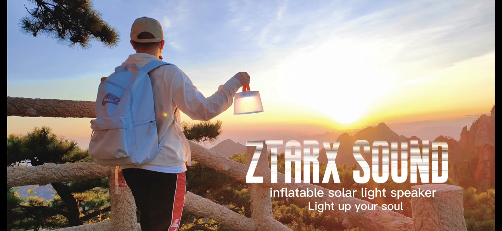 ZTARX SOUND CAMPING LIGHT