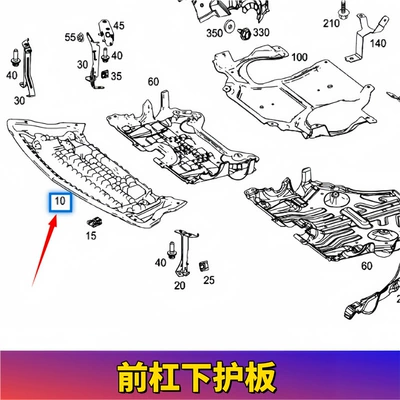 E300E350E63 Mudguard, Electric vehicle fender