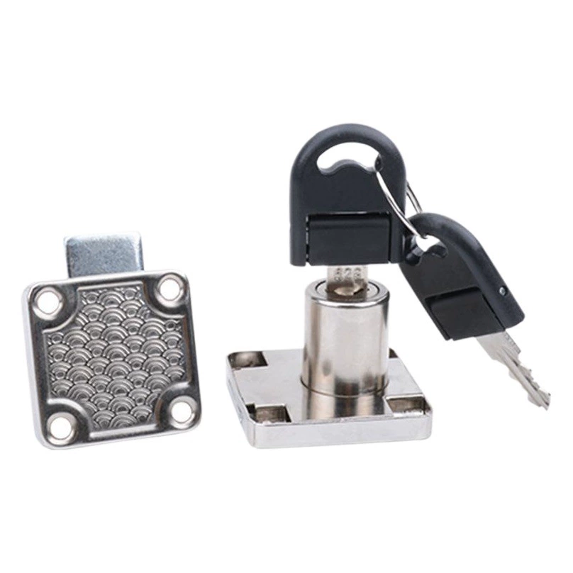 Замок для выдвижных ящиков офисного стола 138-22, замок для офисной мебели, замок для ящиков из цинкового сплава, утолщенный замок для картотечных шкафов, оптом