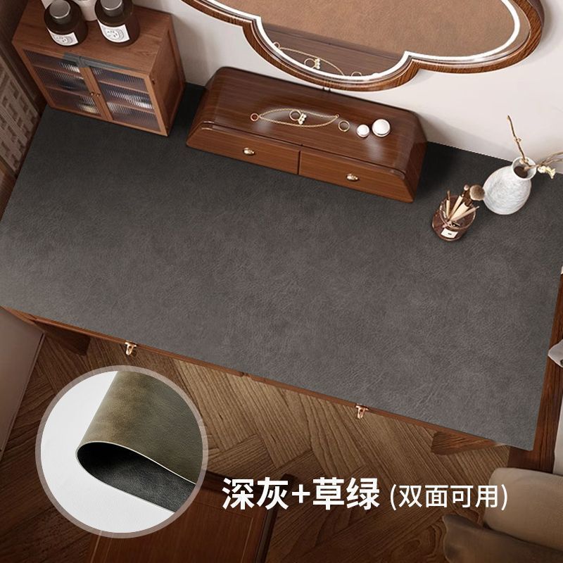 复古牛皮桌垫轻奢高级感笔记本书桌垫写字台桌垫桌布办公桌桌面垫|undefined