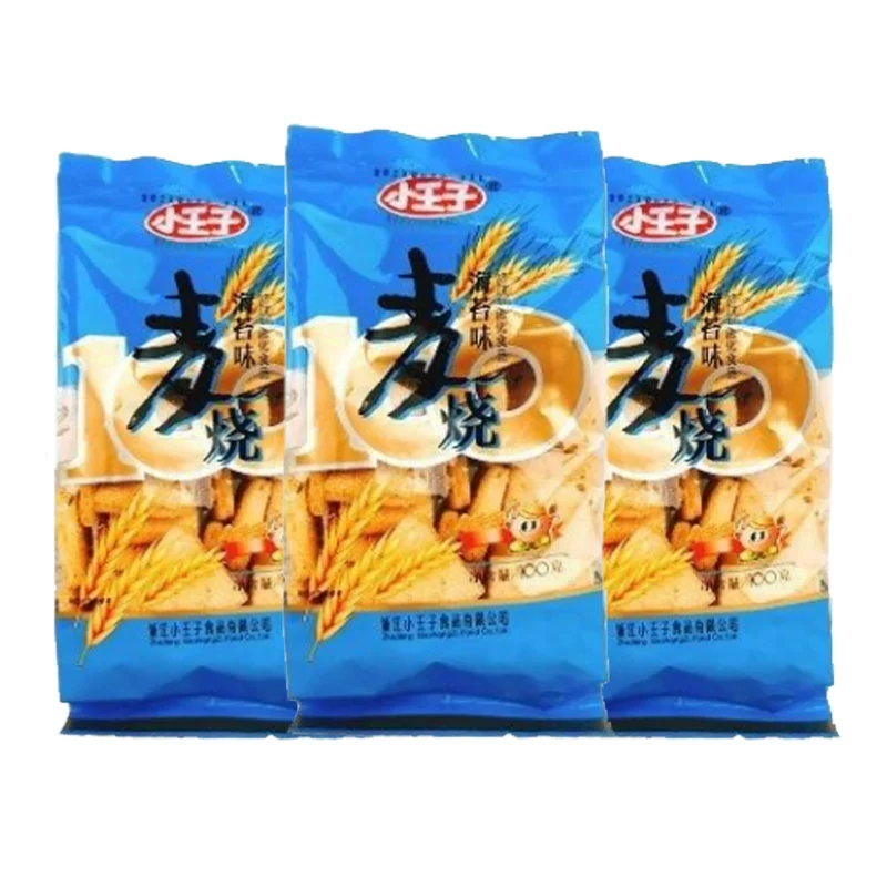 Macao 100g/Bao Lobster -flavored classic nostalgic casual children's snack specialty snack biscuits fast food