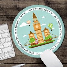 跨境世界城市风景鼠标垫文旅鼠标垫办公滑鼠垫鼠标垫桌垫mousepad