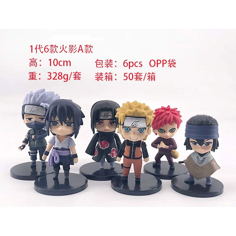 Naruto Naruto Q версия серия самодельные куклы Сасуке Наруто Я люблю Ло Илк кукла модель оптовая