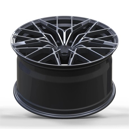 Ten thousand tons forged wheel hub modification 16-24 inch aluminum alloy 6061-T6 suitable for all models Special flush data
