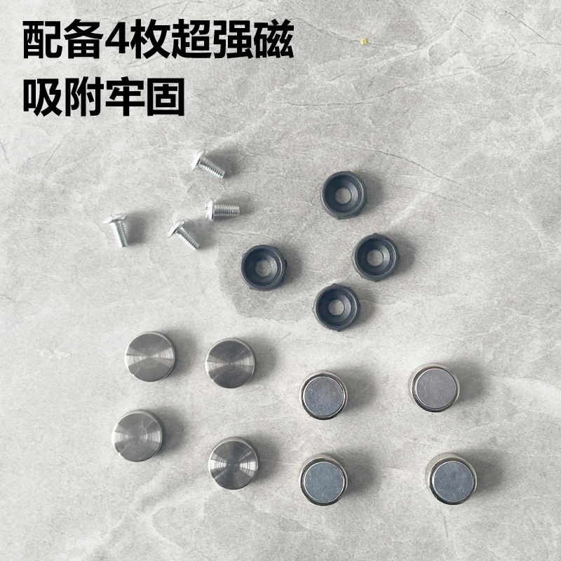 Tablero de exhibición de pegatinas de nevera Tablero de mensajes de pegatinas magnéticas Acrílico transparente puerta de hierro puerta de hierro