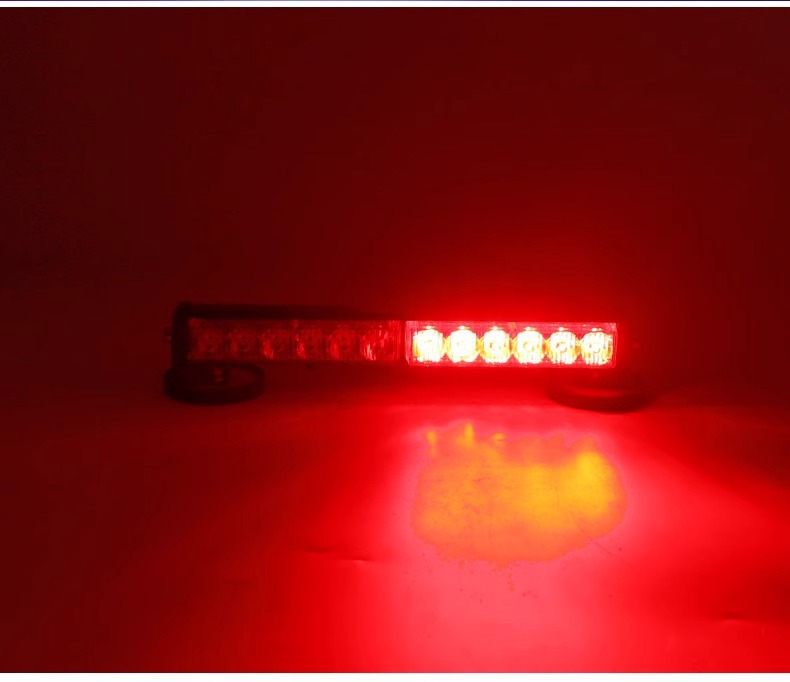 Portable Rechargeable Strobe Light Wireless Remote Control Warning Light Strong Magnetic Highlight Car Ceiling Led Roof Clearing Light