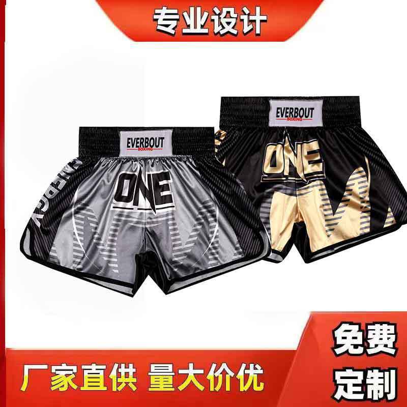 Muay Thai Shorts Boxing Freestyle Fighting Pants Unisex Mixed Martial Arts Sanda Sports Ufc Training Gear Quick-Dry